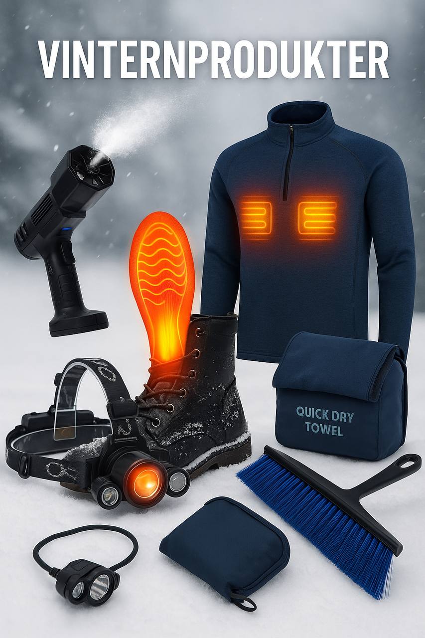 Vintern är här – upptäck våra smarta produkter som gör din vardag enklare